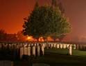 Sunrise at Tyne Cot Cemetery