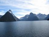 Mitre peak from the boat