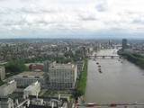 Looking upriver from Westminster Bridge towards Lambeth Bridge and Vauxhall Bridge