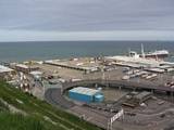 From up near the start of the White Cliffs of Dover