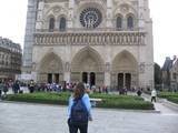 NZ tourist having religious thoughts outside Notre Dame