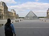 Far from the madding crowds who had all stayed away as the Louvre is always shut on Tuesdays