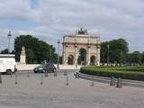 Arc de Triomphe du Carousel at the entrance to the Tuileries Garden