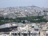 Montmartre from the Eiffel Tower