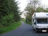 Dodgy roadside layby in Wales