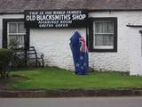 NZ tourist at Gretna Green