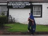 NZ tourist at Gretna Green