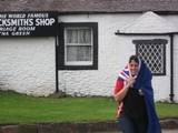 NZ tourist at Gretna Green