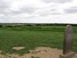 NZ tourist on the Hill of Tara