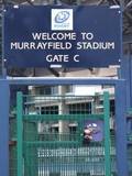 Rugby Guy posing at Murrayfield