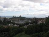 Edinburgh from the castle