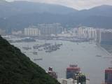 Looking across to Kowloon West from above Hong Kong Central