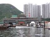 Jumbo floating resturant in Aberdeen Harbour, Hong Kong Island