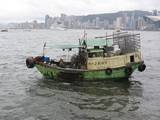 Victoria Harbour between Hong Kong Island and Kowloon