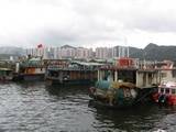 Victoria Harbour between Hong Kong Island and Kowloon