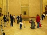 No crowds to see Mona Lisa