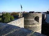 Solid, well-constructed battlements Angers Castle