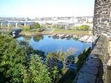 view from Château d'Angers is a castle in the city of Angers in the Loire Valley