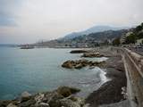 Coastal area between Italy and France