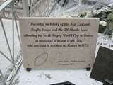 William Webb Ellis memorial plaque from NZRFU