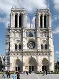 Iconic Parisian Cathedral of Notre Dame - we found there were many churches throughout France bearing the same name and often built in the same style