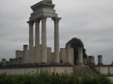 Recreated roman temple