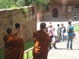 Monks with iPad