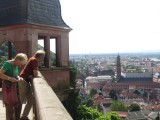 Another view of Heidleberg rooftops as seen from the castle