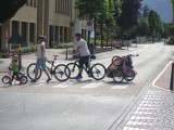 Biking family