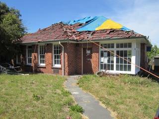 Lyttelton earthquake damage