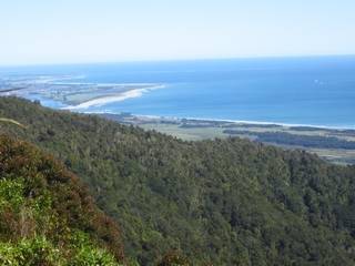 view from denniston mine