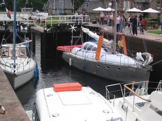 Fort Augustus locks, Caledonian canal