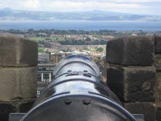 Cannon at Edinburgh Castle