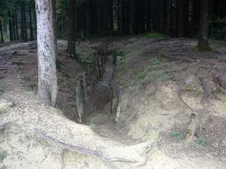 original trenches at Verdun