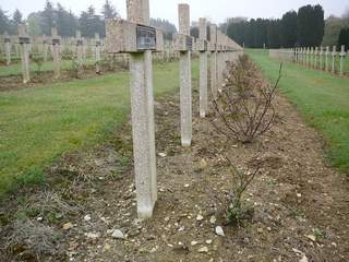 Verdun War Cemetery Graves