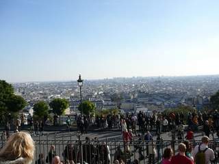 Overlooking Montmatre from Sacre Couer