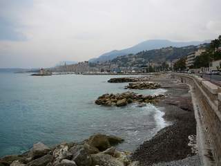 Menton waterfront