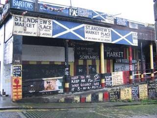 Closed for the day in St Andrews