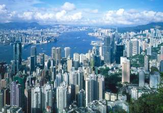 Victoria Harbour from the Peak