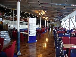 Stranrear ferry inside lounge