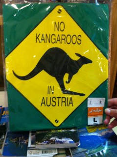 No kangaroos