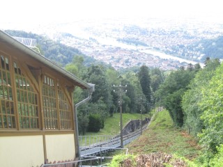 Heidelberg from funicular