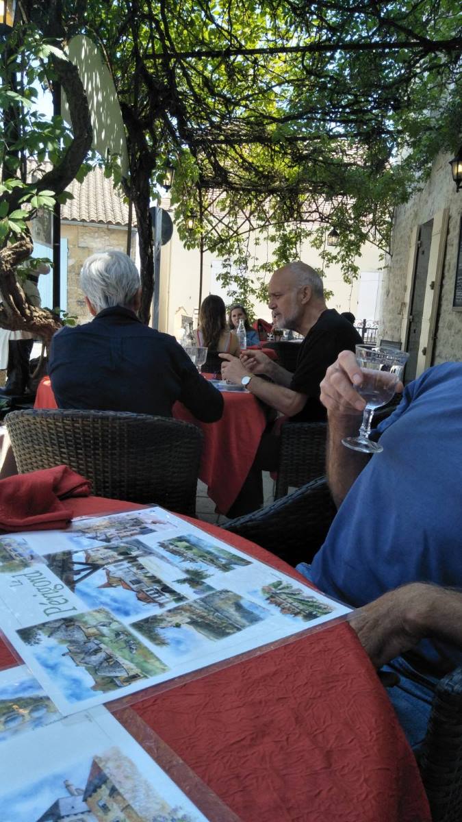 lunch at saussignac