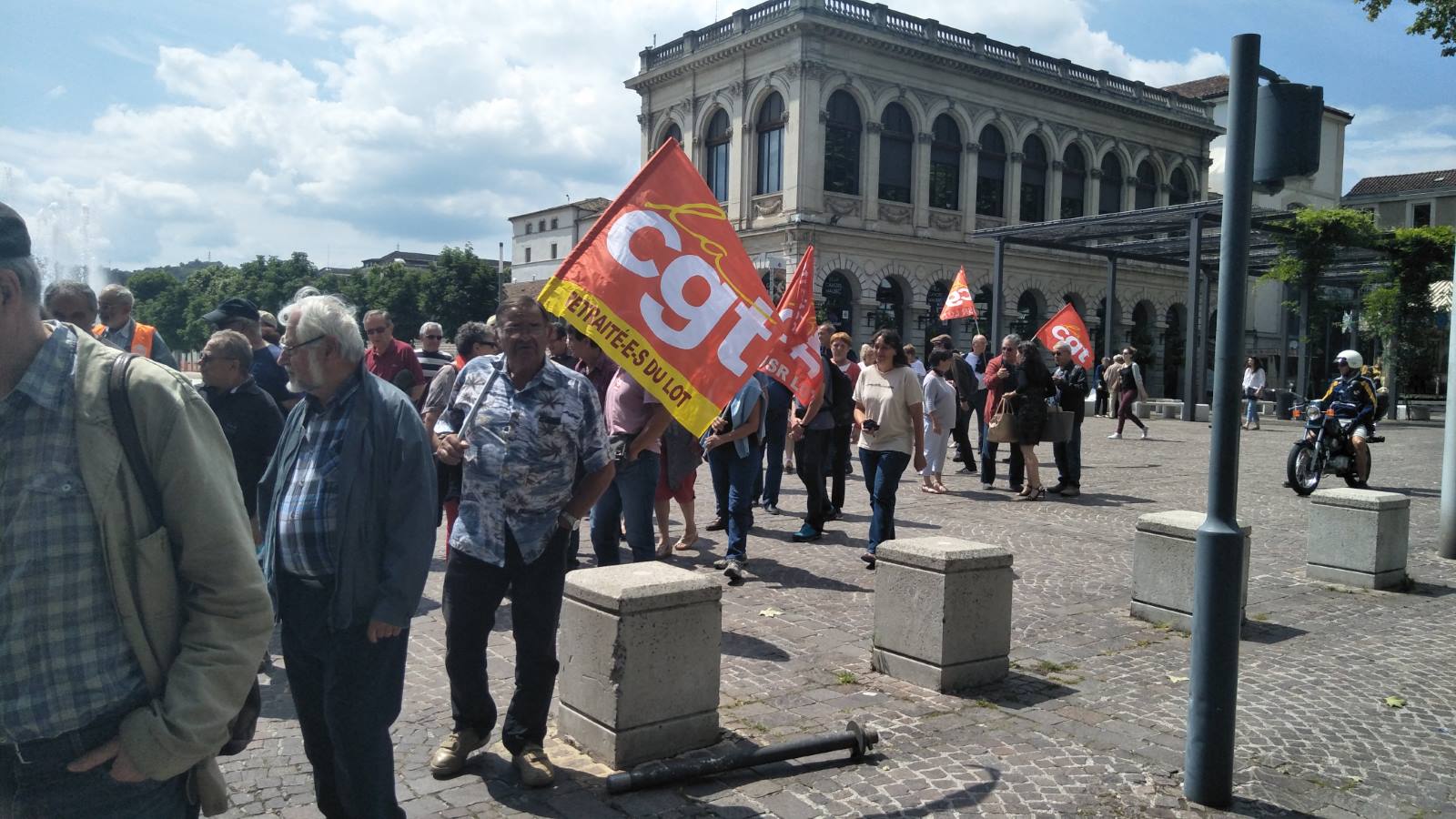 protest march cahors