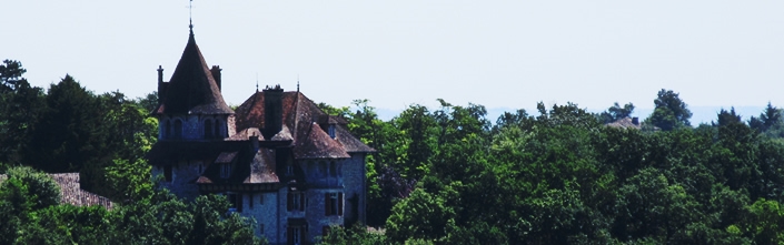 chateau near montpezat